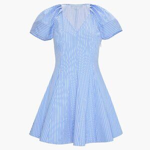 Hill House Home The Claudine Dress - Blue Stripe Size MBlue Stripe / M